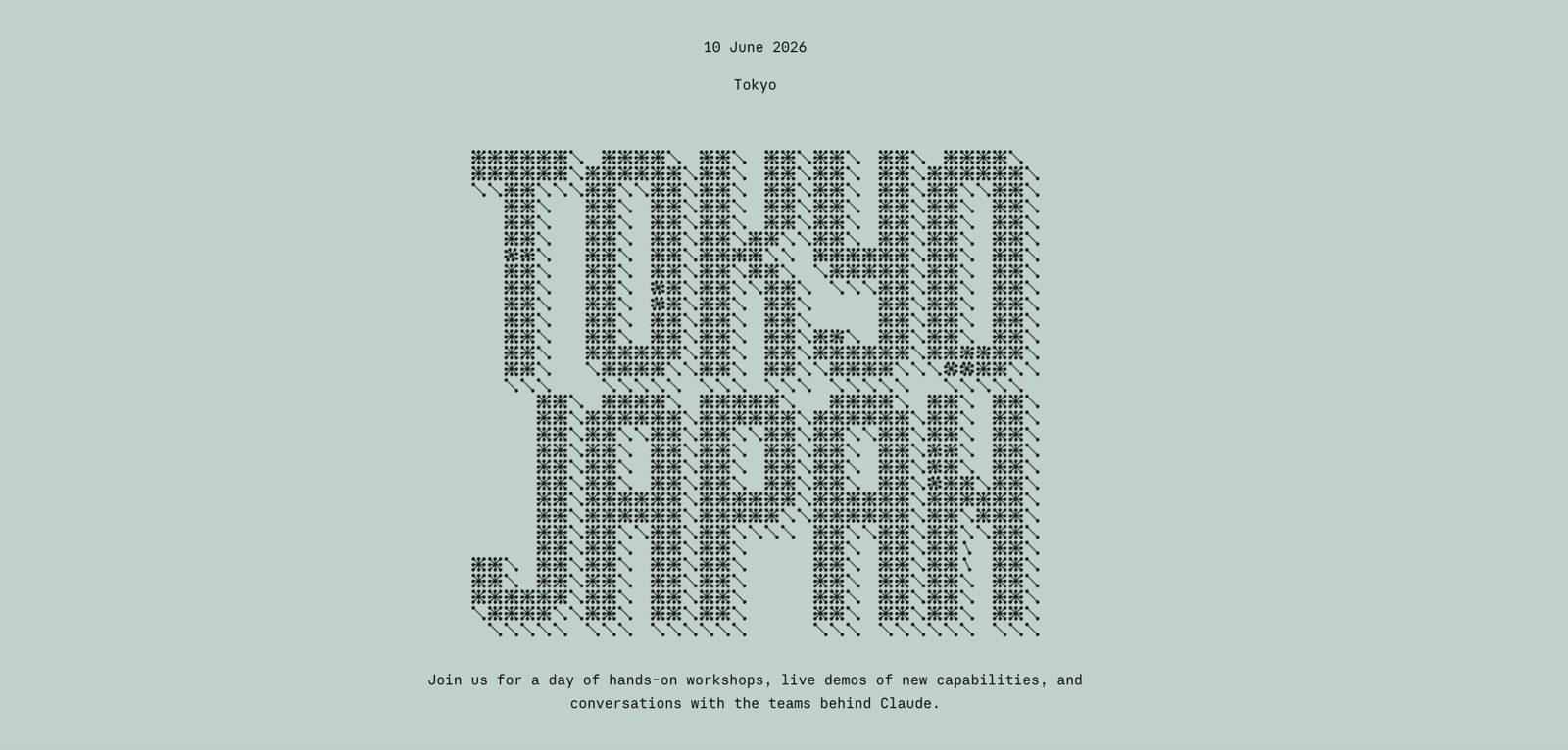 Code with Claude 東京場 — 主舞台全日實錄(2026 年 6 月 9 日)